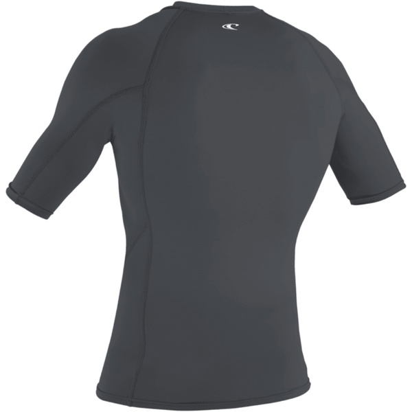 2026 O'Neill Herre Basic Skins Korte ærmer, Lycra-vest 5713 - Graphite